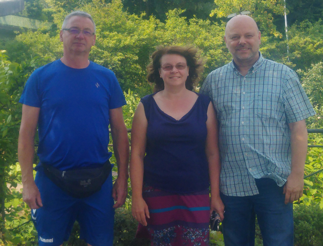 Ralf Schäfer, Stefanie Bebermeier, Winfried Laux